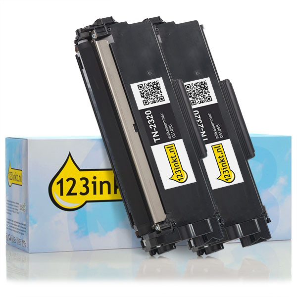 123drukuj zamiennik Brother TN-2320 toner czarny, zwiększona pojemność x2 (dwupak) 160702 123drukuj zamiennik Brother TN-2320 toner czarny, zwiększona pojemność x2 (dwupak) 160702 - 1