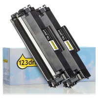 123drukuj zamiennik Brother TN-2411 toner czarny x2 (dwupak) TN2411C 350109