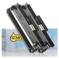 123drukuj zamiennik Brother TN-2590XL toner czarny, zwiększona pojemność x2 (dwupak)  144844
