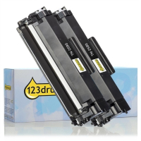 123drukuj zamiennik Brother TN-2590 toner czarny x2 (dwupak)  144843