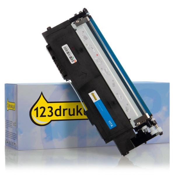 123drukuj zamiennik HP 117A (W2071A) toner niebieski W2071AC 055459 - 1