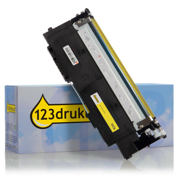 123drukuj zamiennik HP 117A (W2072A) toner żółty W2072AC 055463 - 1