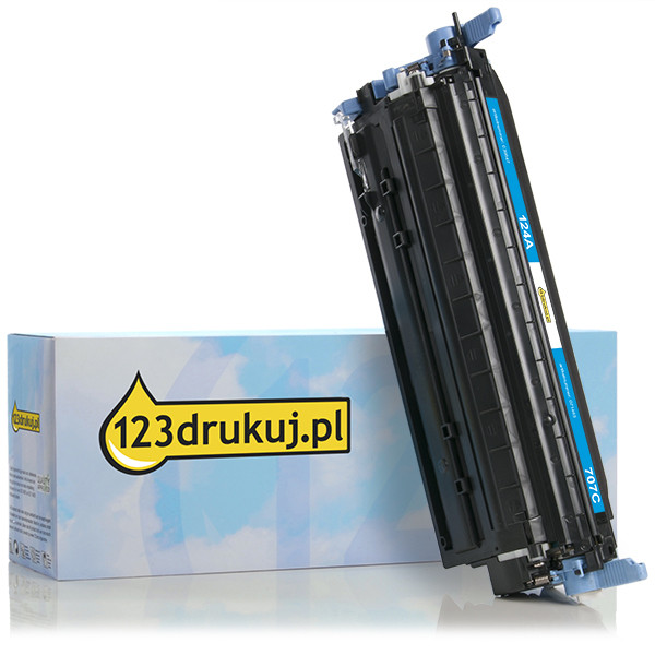 123drukuj zamiennik HP 124A (Q6001A) toner niebieski Q6001AC 039547 - 1