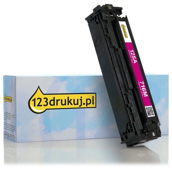 123drukuj zamiennik HP 125A (CB543A) toner czerwony CB543AC 039811 - 1