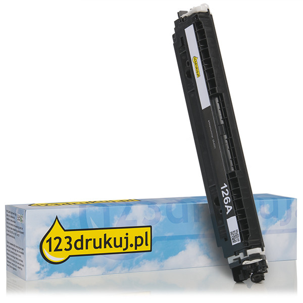 123drukuj zamiennik HP 126A (CE310A) toner czarny CE310AC 054001 - 1