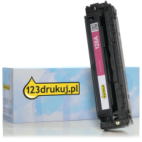 123drukuj zamiennik HP 128A (CE323A) toner czerwony CE323AC 054017