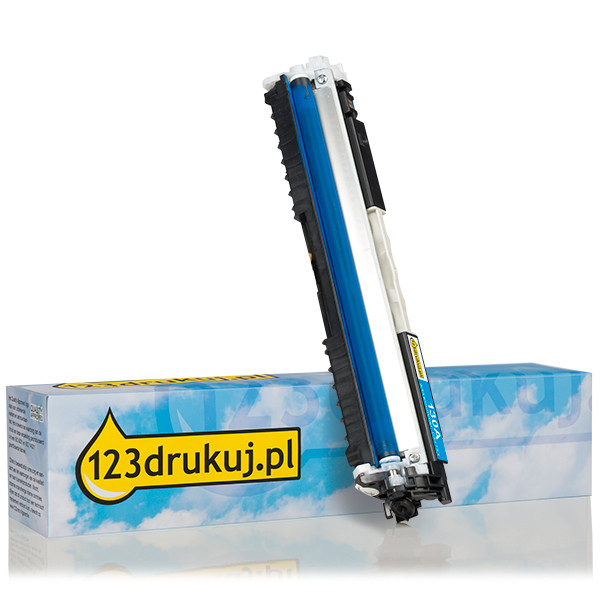 123drukuj zamiennik HP 130A (CF351A) toner niebieski CF351AC 054753 - 1