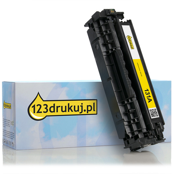 123drukuj zamiennik HP 131A (CF212A) toner żółty CF212AC 054159 - 1