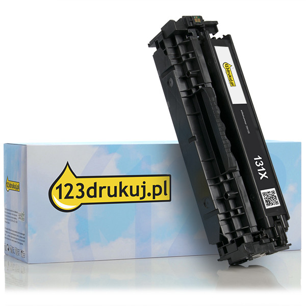 123drukuj zamiennik HP 131X (CF210X) toner czarny, zwiększona pojemność CF210XC 054155 - 1