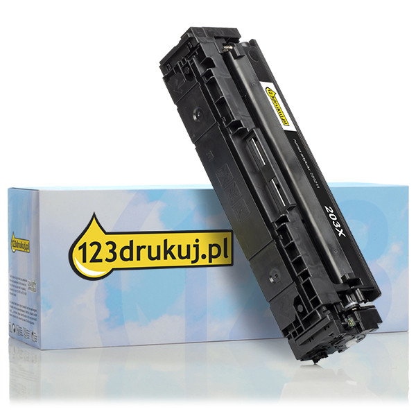 123drukuj zamiennik HP 203X (CF540X) toner czarny extra zwiększona pojemność CF540XC 055211 - 1