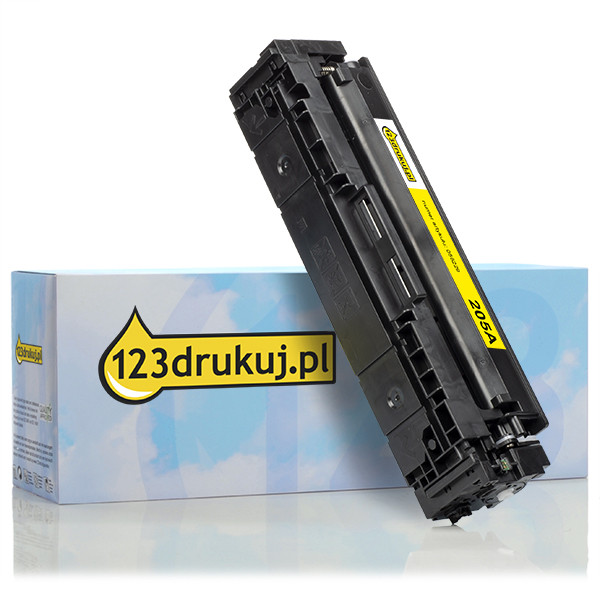 123drukuj zamiennik HP 205A (CF532A) toner żółty CF532AC 055229 - 1