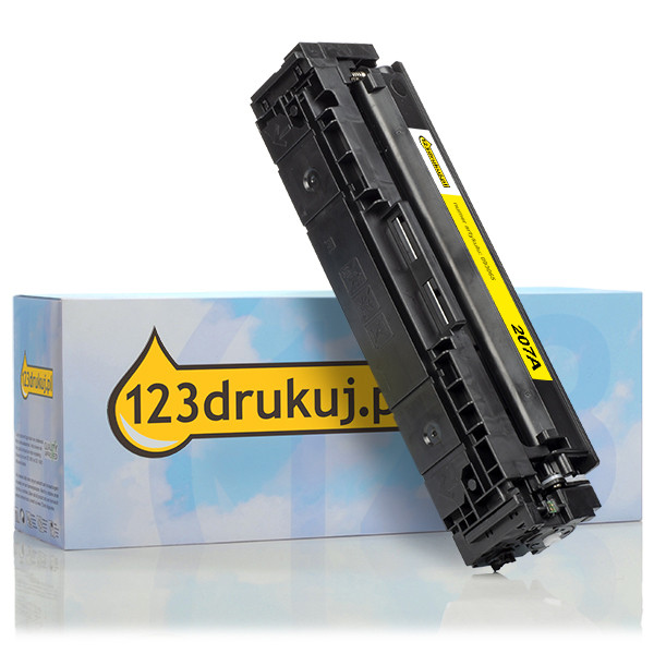 123drukuj zamiennik HP 207A (W2212A) toner żółty W2212AC 093049 - 1