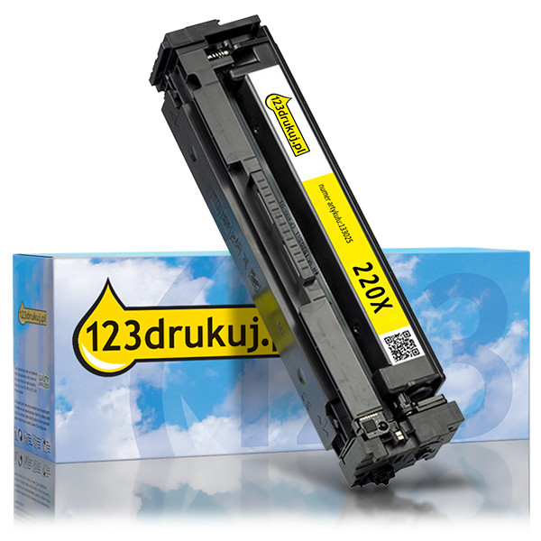 123drukuj zamiennik HP 220X (W2202X) toner żółty, zwiększona pojemność 133025 - 1