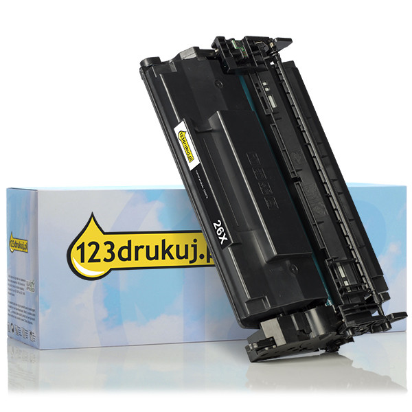 123drukuj zamiennik HP 26X (CF226X) toner czarny, zwiększona pojemność CF226XC 054879 - 1