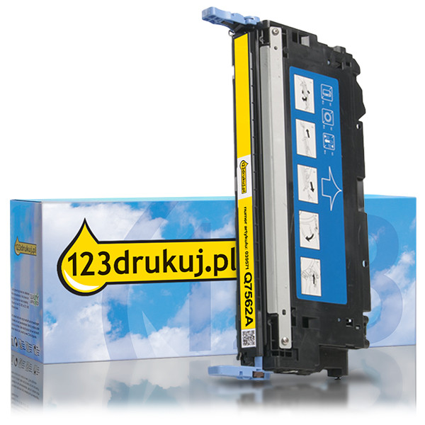 123drukuj zamiennik HP 314A (Q7562A) toner żółty 039571 - 1