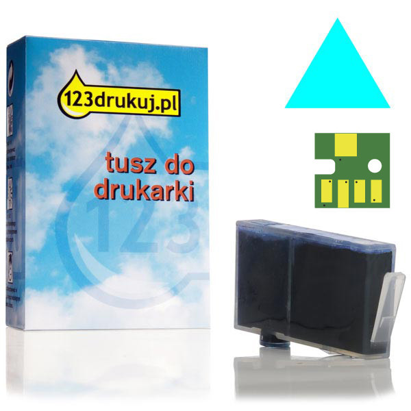 123drukuj zamiennik HP 364XL (CB323EE) tusz niebieski, zwiększona pojemność (Z CHIPEM) CB323EEC 044176 - 1