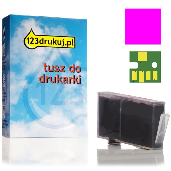 123drukuj zamiennik HP 364XL (CB324EE) tusz czerwony, zwiększona pojemność (Z CHIPEM) CB324EEC 044178 - 1