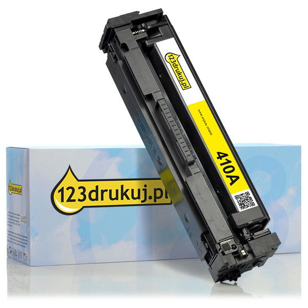 123drukuj zamiennik HP 410A (CF412A) toner żółty CF412AC 054893 - 1