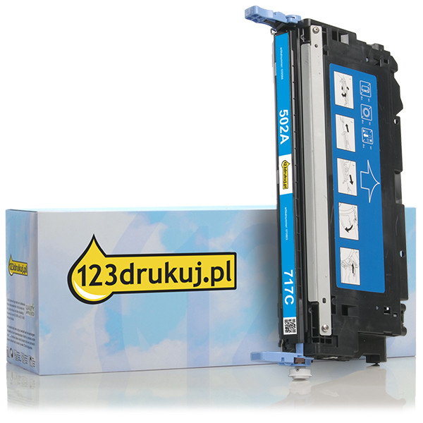 123drukuj zamiennik HP 502A (Q6471A) toner niebieski Q6471AC 039586 - 1