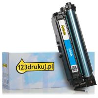 123drukuj zamiennik HP 504A (CE251A) toner niebieski CE251AC 039835