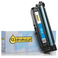 123drukuj zamiennik HP 507A (CE401A) toner niebieski CE401AC 054043