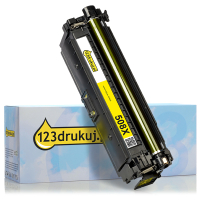 123drukuj zamiennik HP 508X (CF362X) toner żółty o zwiększonej pojemności CF362XC 054849