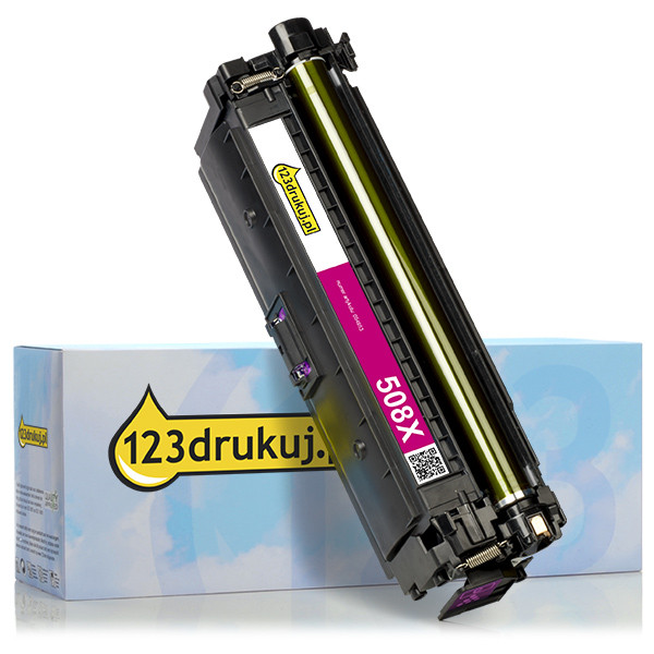 123drukuj zamiennik HP 508X (CF363X) toner czerwony o zwiększonej pojemności CF363XC 054853 - 1