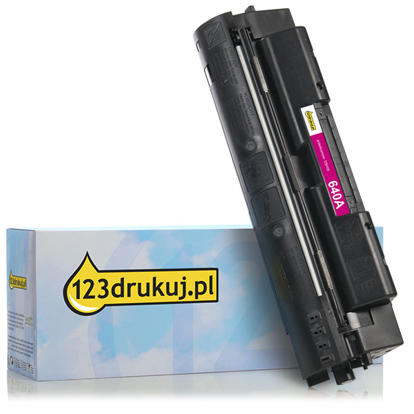 123drukuj zamiennik HP 640A (C4193A) toner czerwony C4193AC 039105 - 1