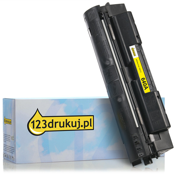 123drukuj zamiennik HP 640A (C4194A) toner żółty C4194AC 039112 - 1