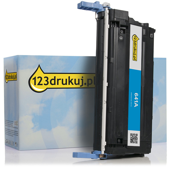 123drukuj zamiennik HP 641A (C9721A) toner niebieski C9721AC 039135 - 1