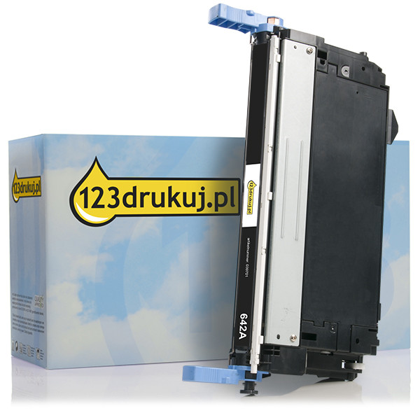 123drukuj zamiennik HP 642A (CB400A) toner czarny CB400AC 039701 - 1