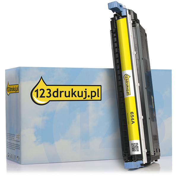 123drukuj zamiennik HP 645A (C9732A) toner żółty C9732AC 039235 - 1