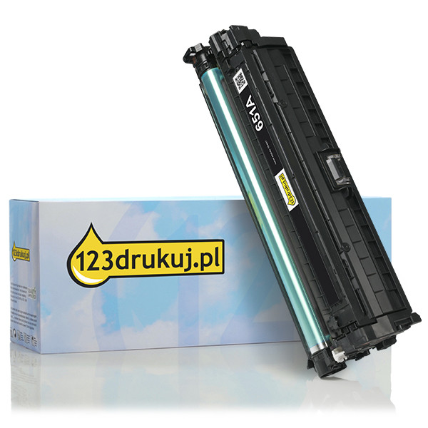 123drukuj zamiennik HP 651A (CE340A) toner czarny CE340AC 054657 - 1