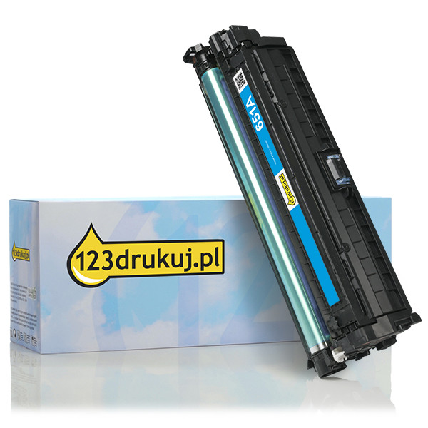 123drukuj zamiennik HP 651A (CE341A) toner niebieski CE341AC 054659 - 1