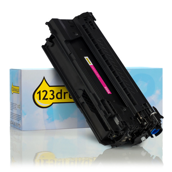 123drukuj zamiennik HP 655A (CF453A) toner czerwony CF453AC 055165 - 1