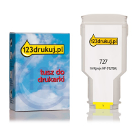 123drukuj zamiennik HP 727 (F9J78A) tusz żółty, zwiększona pojemność F9J78AC 044513
