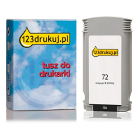 123drukuj zamiennik HP 72 (C9370A) tusz foto czarny, zwiększona pojemność