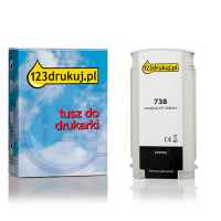 123drukuj zamiennik HP 738 (498N4A) tusz czarny 498N4AC 093279