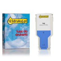 123drukuj zamiennik HP 746 (P2V80A) tusz niebieski P2V80AC 055339