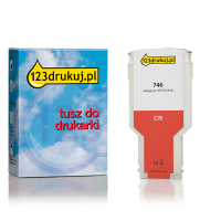 123drukuj zamiennik HP 746 (P2V81A) tusz chromatyczny czerwony P2V81AC 055337