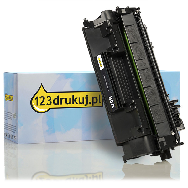 123drukuj zamiennik HP 80A (CF280A) toner czarny CF280AC 054113 - 1