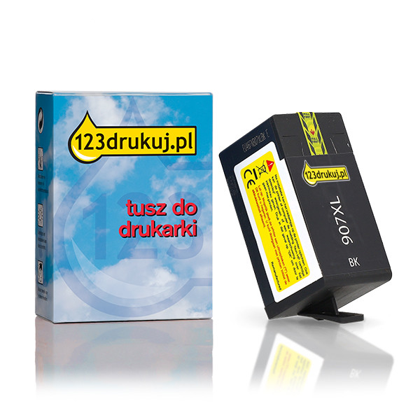 123drukuj zamiennik HP 907XL (T6M19AE) tusz czarny, extra zwiększona pojemność 093231 - 1