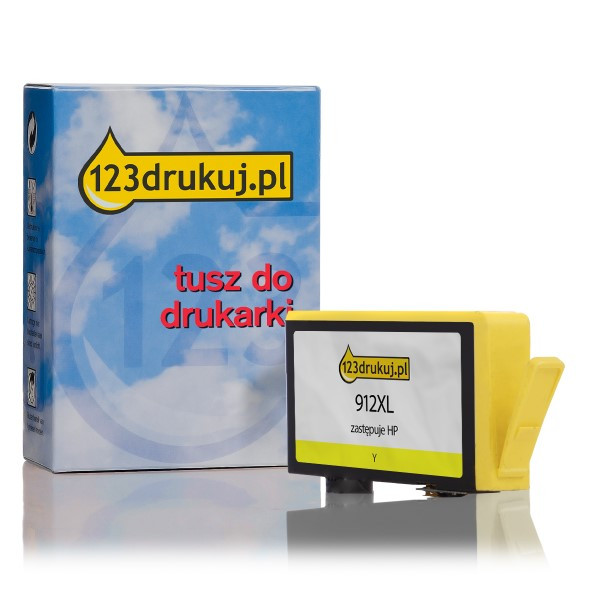 123drukuj zamiennik HP 912XL (3YL83AE) tusz żółty o zwiększonej pojemności 3YL83AEC 055429 - 1