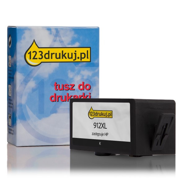 123drukuj zamiennik HP 912XL (3YL84AE) tusz czarny o zwiększonej pojemności 3YL84AEC 055423 - 1