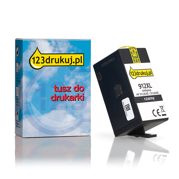 123drukuj zamiennik HP 912XL (3YL84AE) tusz czarny o zwiększonej pojemności 055423 - 1