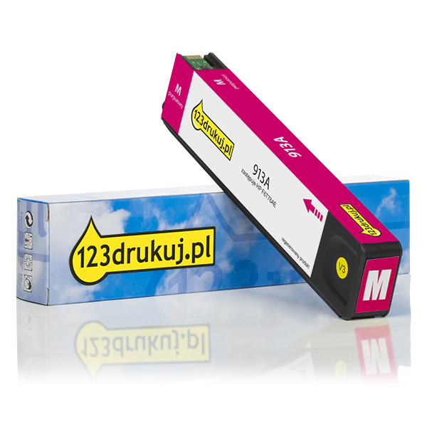 123drukuj zamiennik HP 913A (F6T78AE) tusz czerwony F6T78AEC 054911 - 1