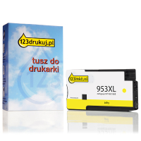 123drukuj zamiennik HP 953XL (F6U18AE) tusz żółty, zwiększona pojemność