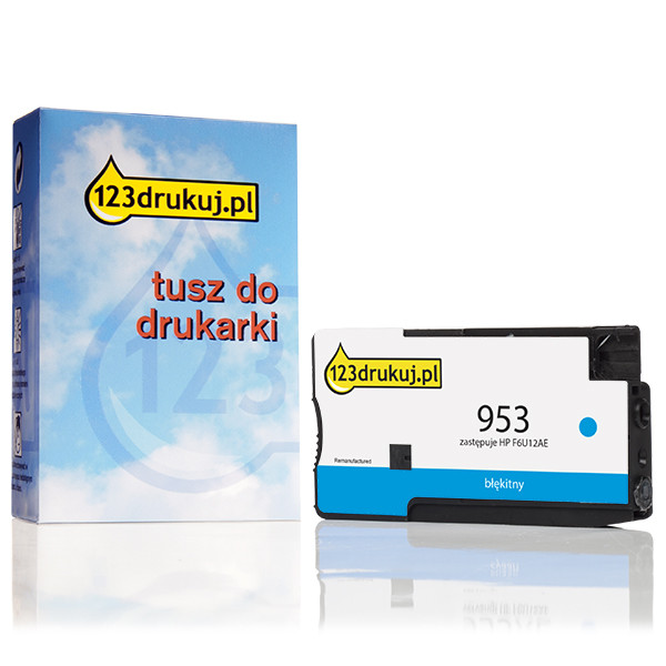 123drukuj zamiennik HP 953 (F6U12AE) tusz niebieski F6U12AEC 044531 - 1