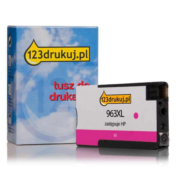 123drukuj zamiennik HP 963XL (3JA28AE) tusz czerwony o zwiększonej pojemności 3JA28AEC 055387 - 1