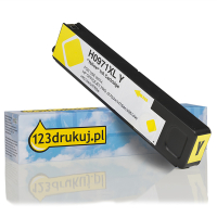 123drukuj zamiennik HP 971XL (CN628AE) tusz żółty, zwiększona pojemność